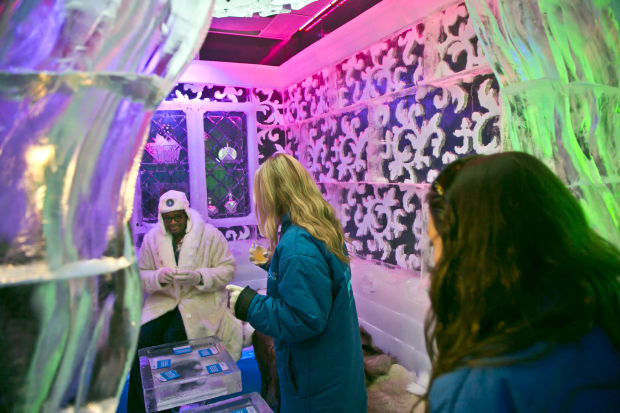 Beat the heat at a New York ice bar